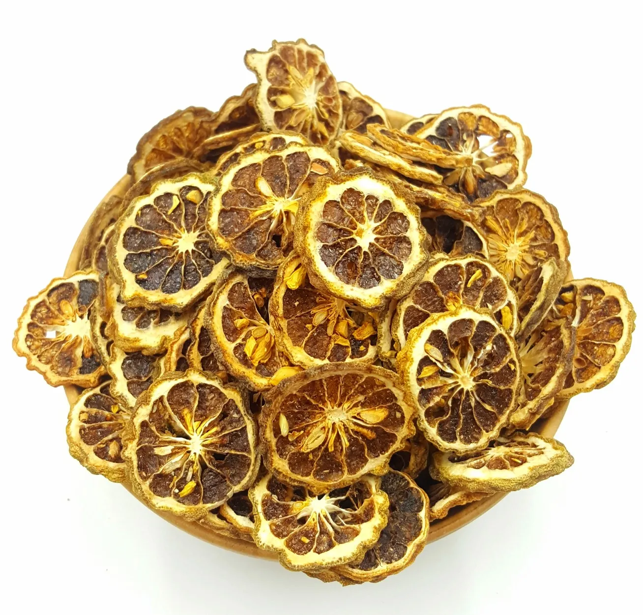 Citrus Hystrix Lime Nature Handicraft Bergamot Slice Thailand Kaffir Dried Fruit Vegetable Nothing Else No Chemical