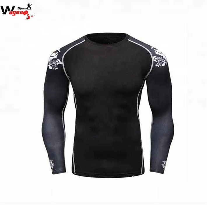 Изготовление на заказ с длинным рукавом спортивная футболка сублимационная печать кофтах капюшоном (Сыпь гвардии