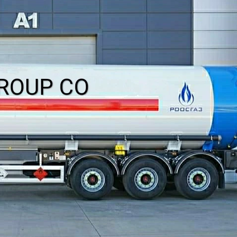 
50cbm 3 оси газа lpg цистерна для грузового прицепа 