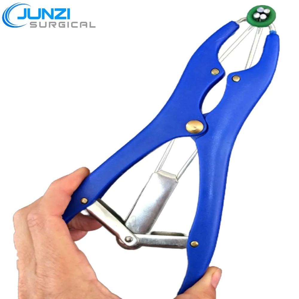 Plastic Castrator Plier Elastrator Tool Dock Tail In Plastic body with multiple Colors