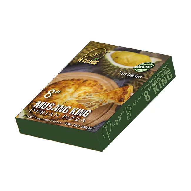 Замороженная дурийская пицца Yummy сертифицированная Халяль здоровая для веганов дуриан идеальная смесь кремового дуриана и сыра