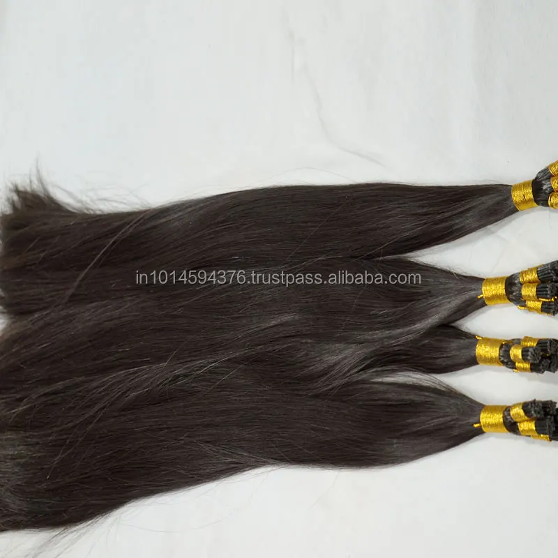 Лидер продаж производители корней и наконечников выровненные волосы с кутикулой/индийские висками!