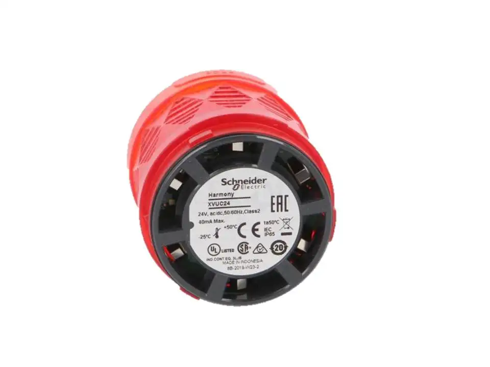  Хорошая цена XVUC24 24V AC/DC 60 мм 2W Schneider звуковой блок Предупредительная индикация красного