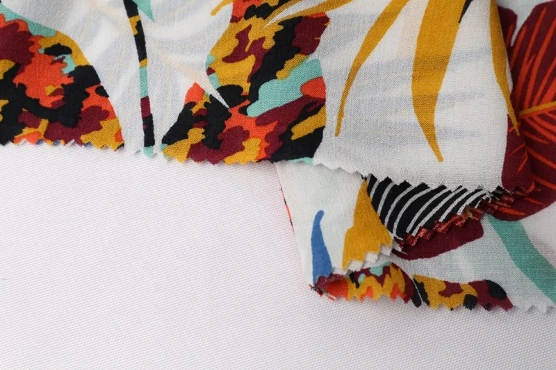 
Custom Design Floral Printed Viscose Fabric 100% Viscose Fabric 