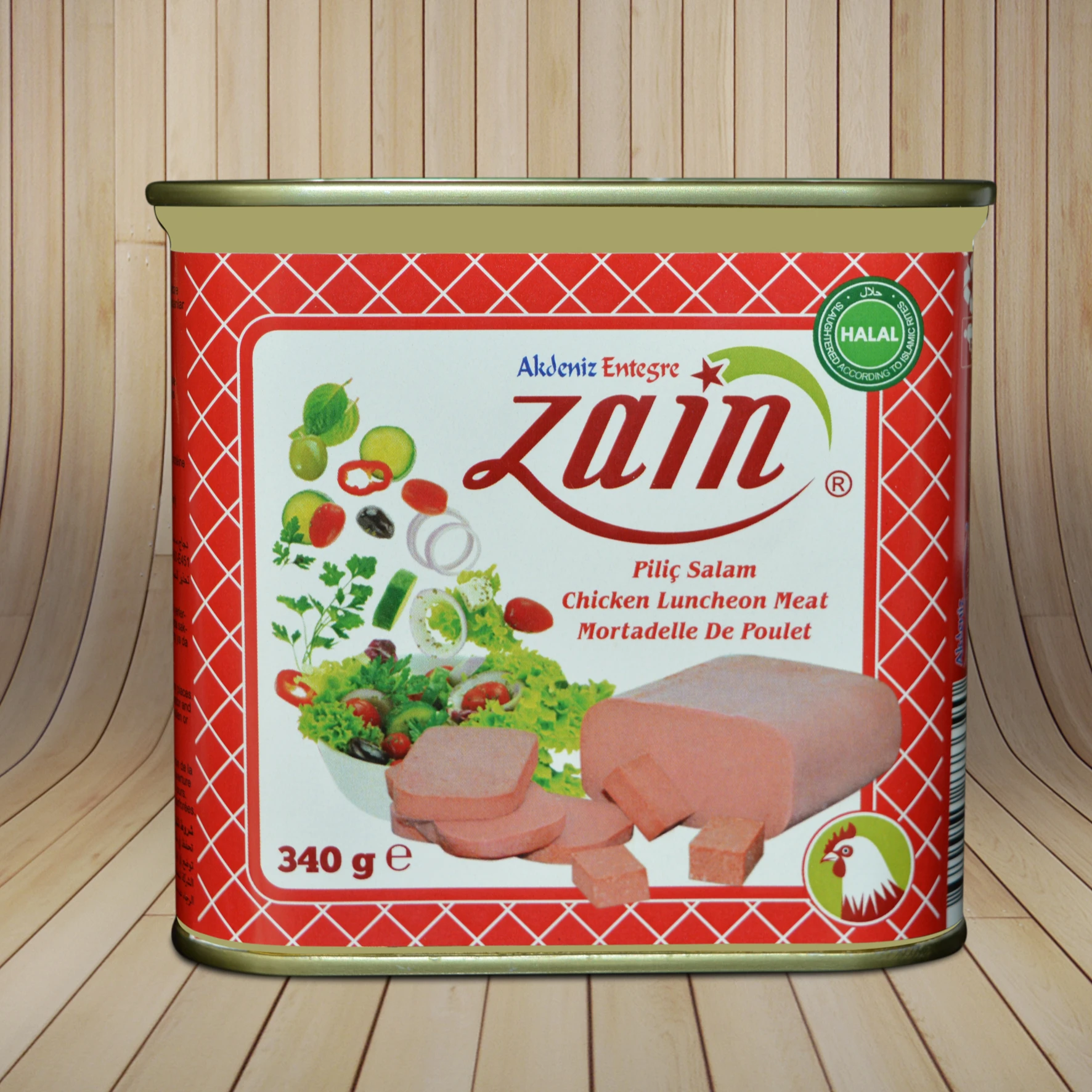 Zain Canned Chicken Halal