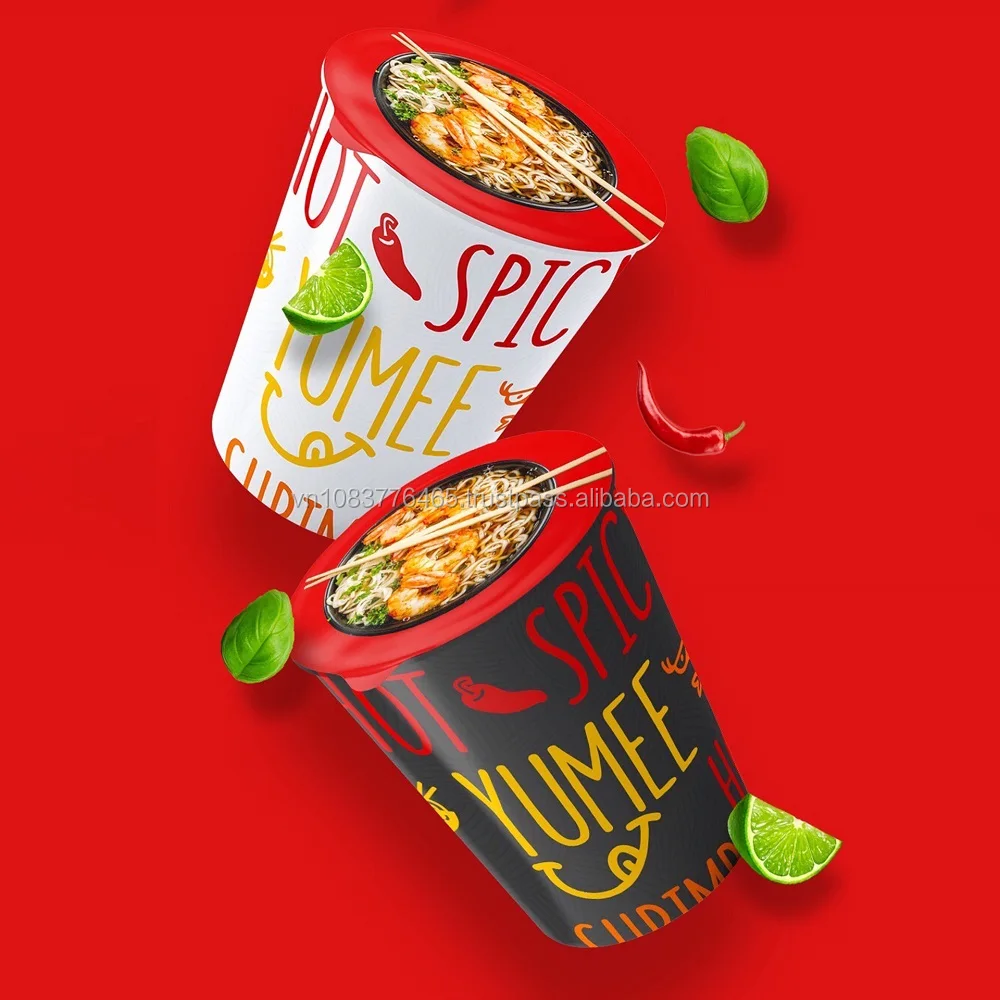 YUMEE Instant Noodles 65g Per Cup Vietnamese Noodles Nice Packaging and Good Taste
