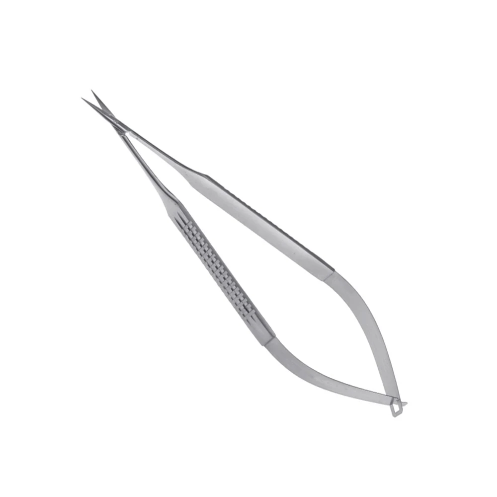 Millesi Microsurgical Scissors 16cm Straight Serrated Blades Flat Handle Neurosurgery Instruments