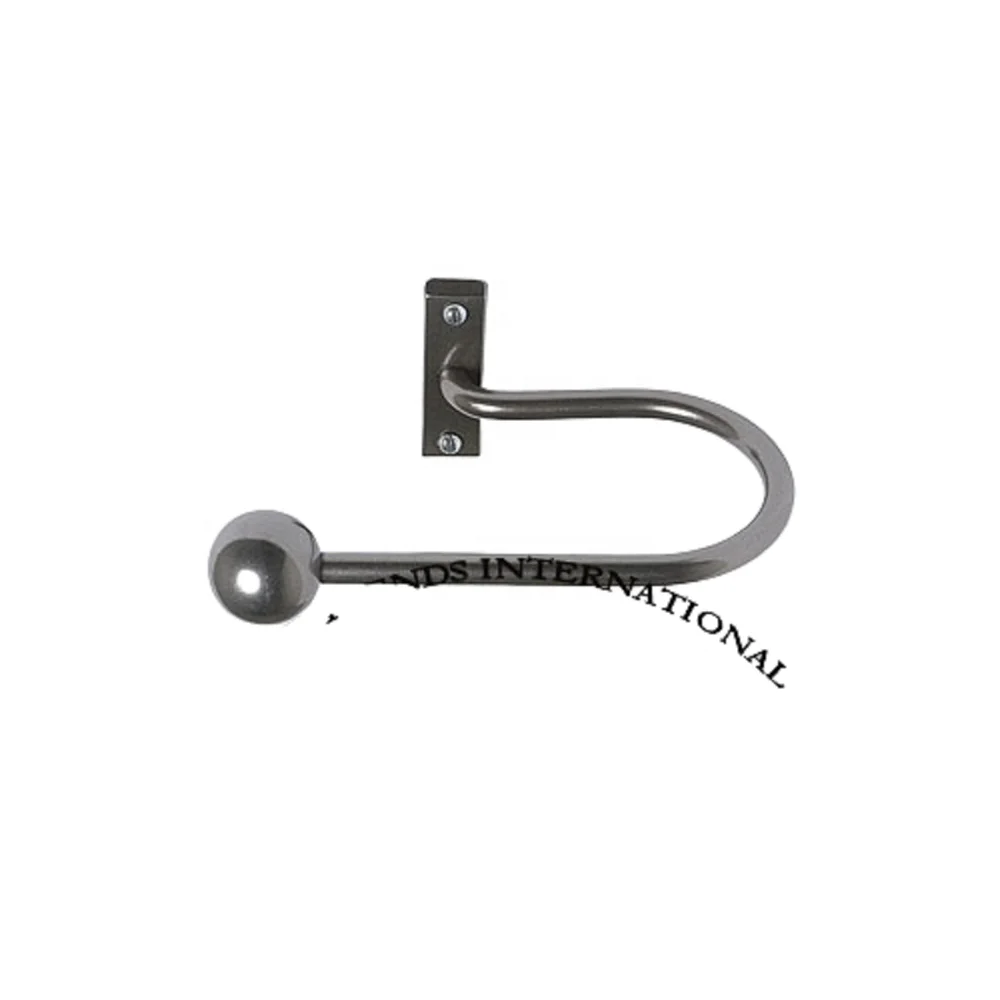 Fancy Brass Curtain Pole Window End Decorative Curtain Poles For Hanging Clothes & Accessories Hot Selling