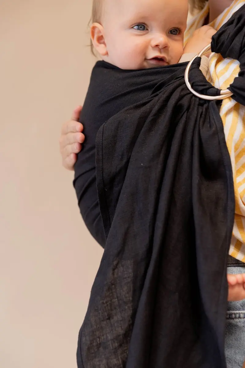 
Wholesale Bamboo Breathable Infantile Baby Sling Ring Carrier 