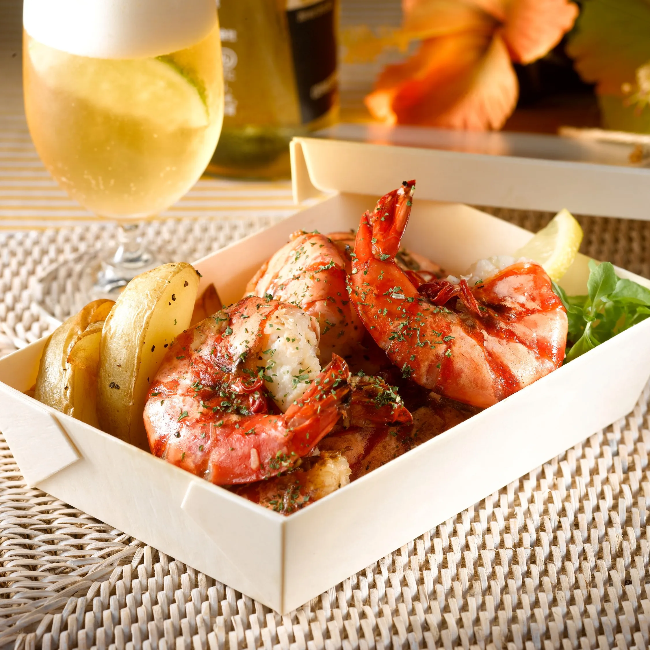 Wooden Takeaway Box Biodegradable Box Eco Friendly Disposable Dinnerware Sets Food POPLAR BOX Fruit Pattern 200 Pieces ORIBAKO 1