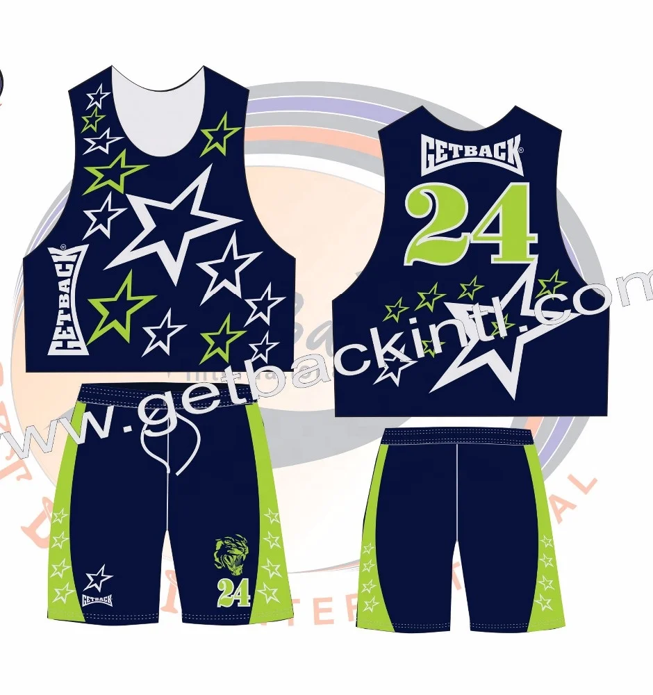 Custom Sublimated Lacrosse Uniforms/Sublimated Lacrosse Shorts