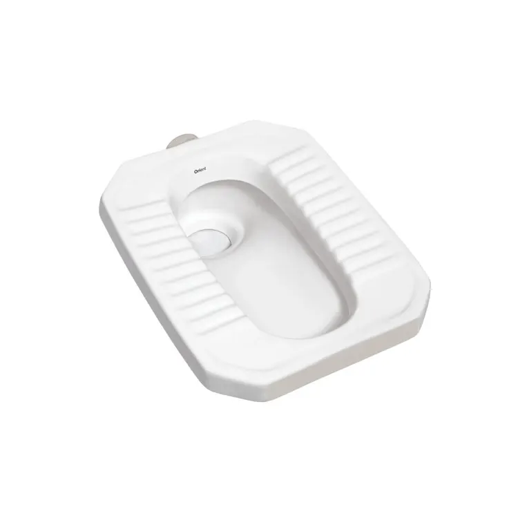 Elegant Designed Standard Quality Glossy Ceramic Squatting Pan at Best