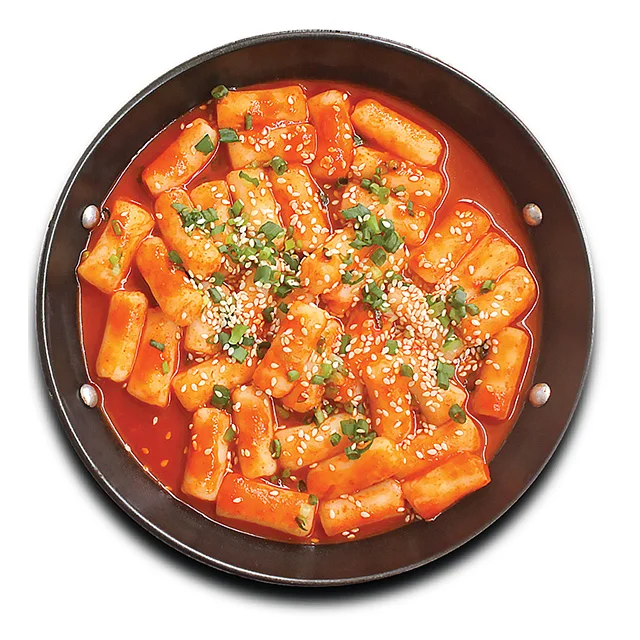  Корейское традиционное вкусное острое блюдо ток-Поки Сделано в