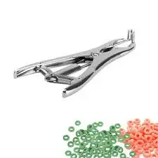 Хирургические инструменты кастрационный эстратор с резиновым кольцом аппликатор пластиковая лента разных цветов для кастрации