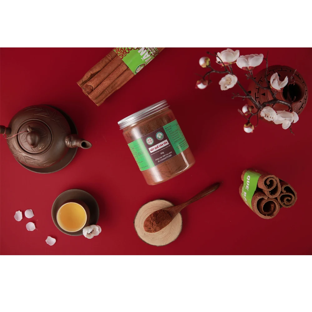 
Порошок корицы Ван Йен-100% Органическая местная Корица Ван Йена (300 г) 