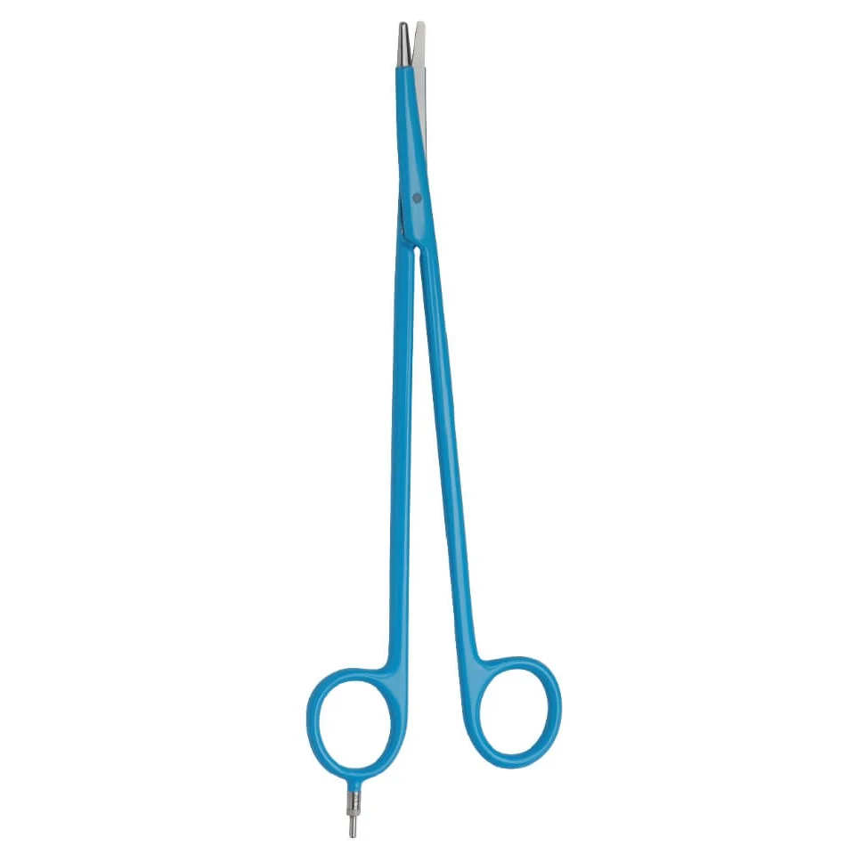 Bipolar Delicate Metzenbaum Scissors, 7'(18cm),8'(20cm) Curved, Delicate Jaw, Regular Jaw