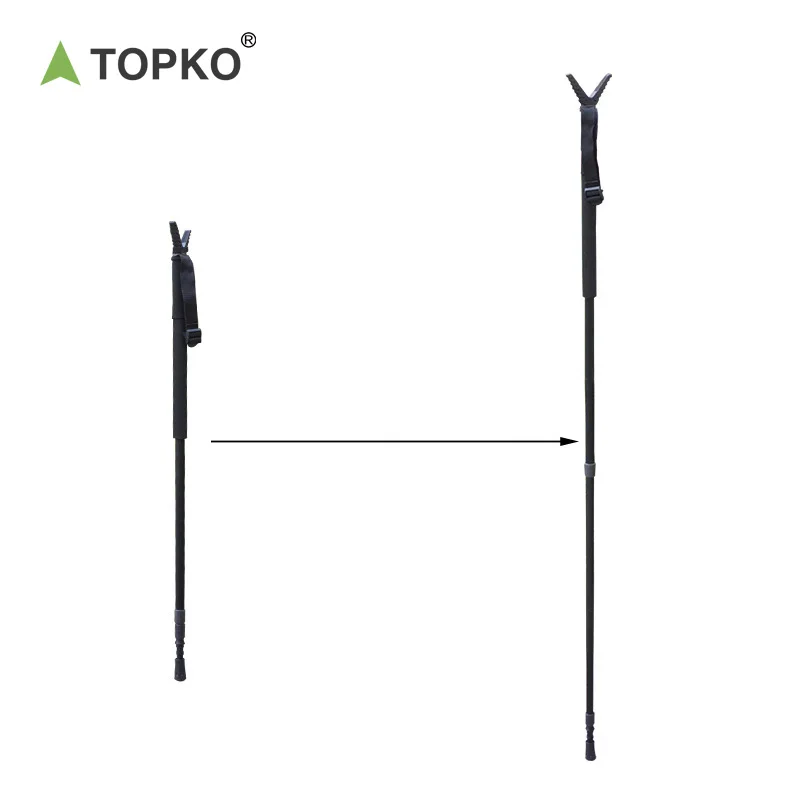 Штатив для стрельбы Topko охотничье снаряжение регулируемые выдвижные аксессуары охоты/палка стрельбы/штатив камеры