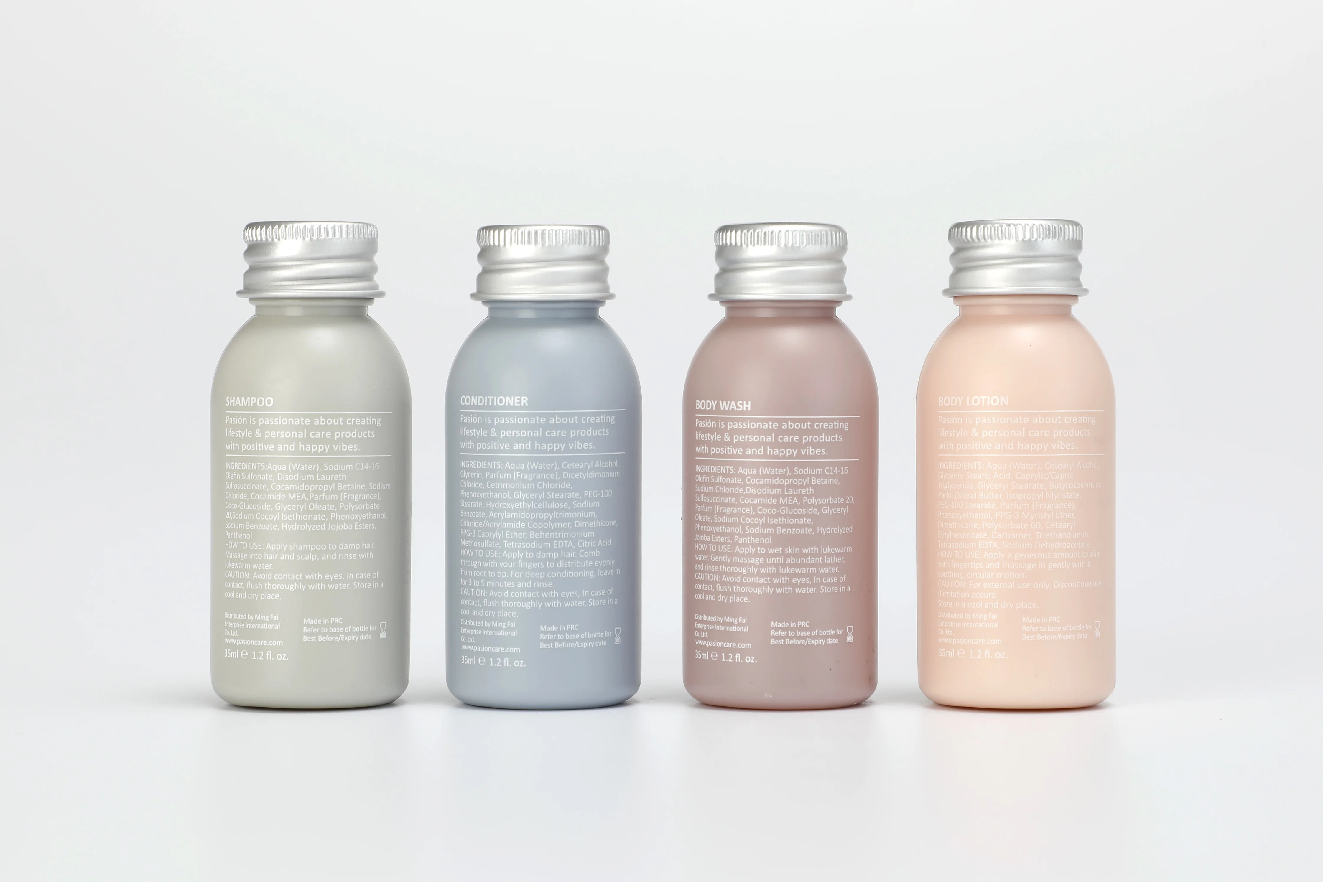 
35ml Plastic bottle for hotel amenities or air travel amenities -OEM/ODM Private items 