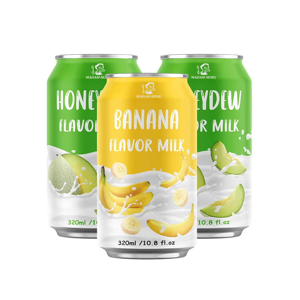 Тайваньский безалкогольный мгновенный банановый молочный напиток