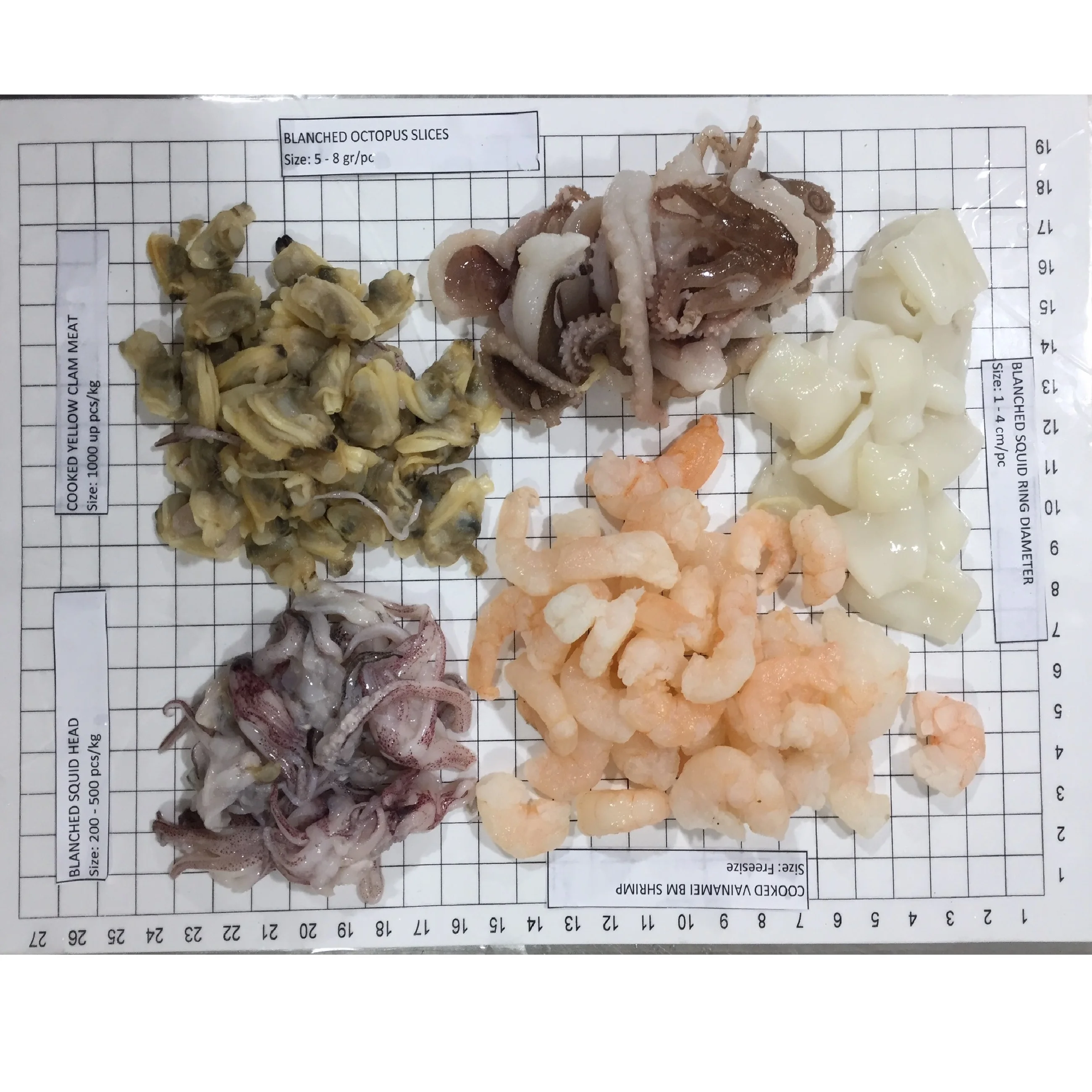 
Top Graded High Quality Fresh Frozen Shelf Life 24 Months Tasty Seafood Mix From Vietnam 