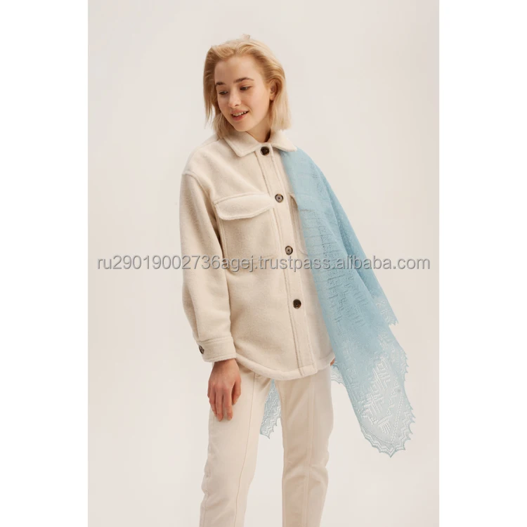 Great quality women knit shawls for winter season historical hand crafts of Orenburg wholesale prices woolen shawls