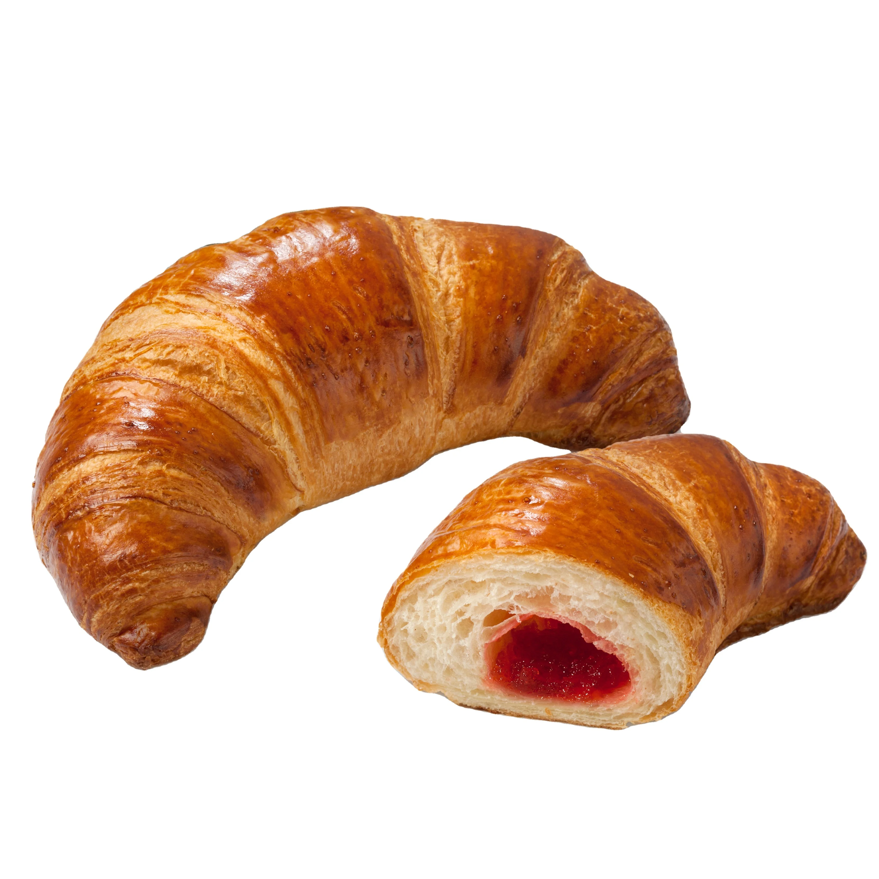 
Frozen Bakery Pastry Strawberry Croissant 90 gr semi-finished 