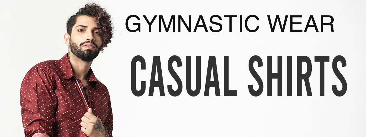 Newest design hot sale printed & solid  slim fit long sleeve corduroy customized casual shirt for men BY GYMNASTIC WEAR