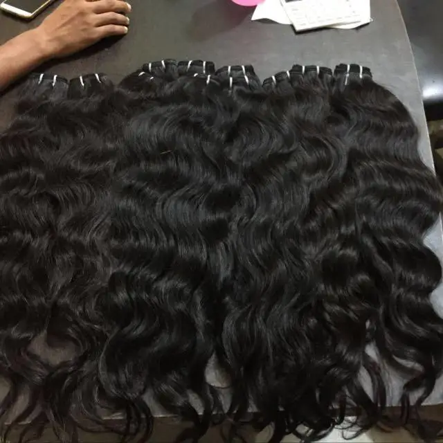 Indian Wholesale Remy Hair Double Weft Loose Wave Raw ALL Colors Machine Processed High Quality Unprocessed Human Hair raw hair