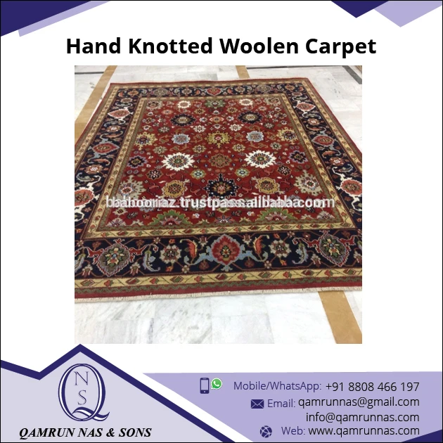 Low Price Best Quality Latest Design Hand Knotted Rug from Reliable Seller