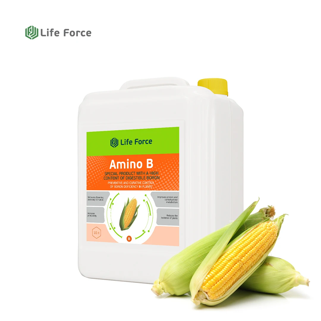 Boron Fertilizer Micronutrient For Corn Agriculture Amino Acid Organic Micronutrient Fertilizer Life Force Amino B MI 302