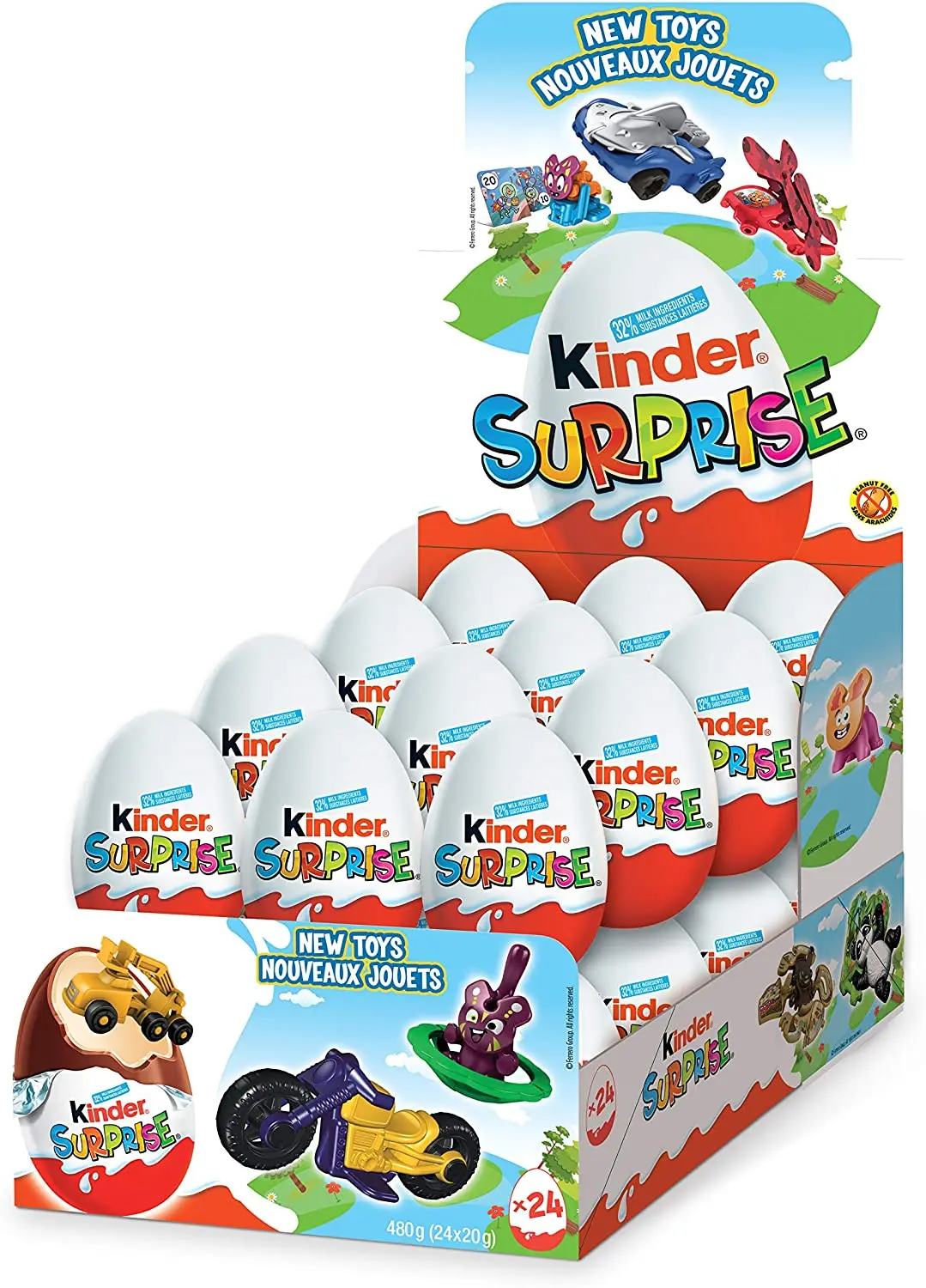 Bulk supplier of Cartoon Egg Chocolate With Toy Surprise