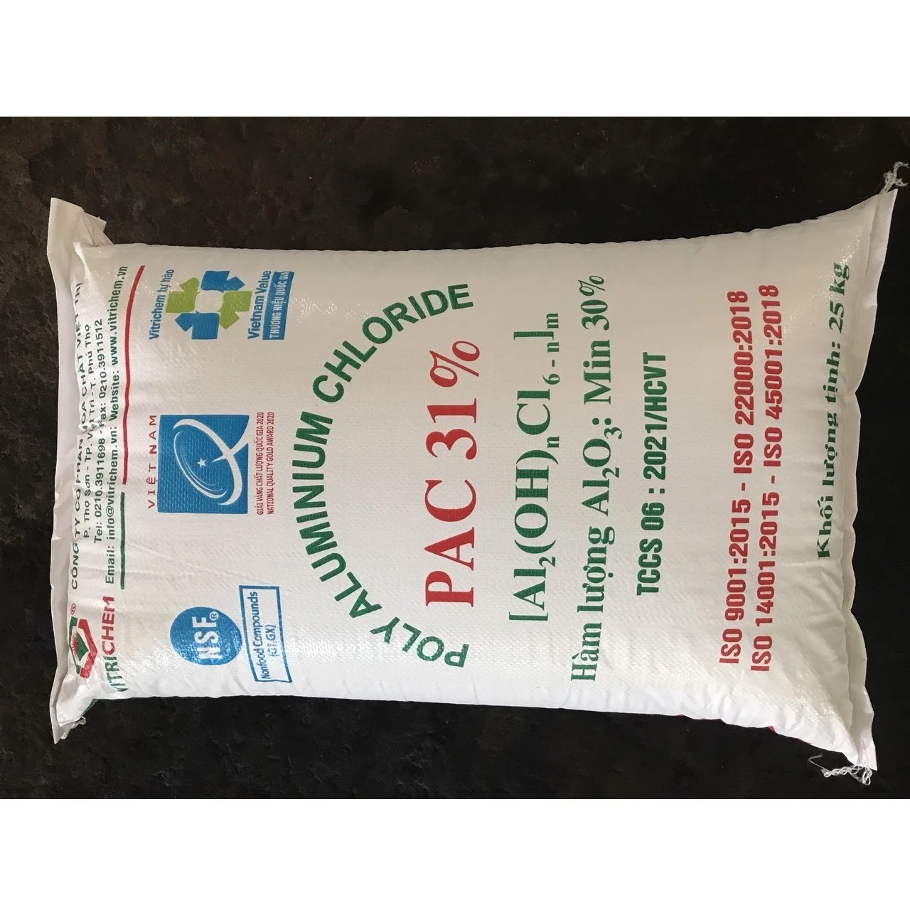 Highly Effective Coagulant Industrial Price Best Hot Selling  Poly Aluminum Chloride 31% from Viet Nam