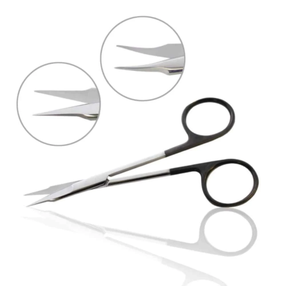 Surgical Instruments Scissors Eye Scissors Bonn Iris Scissor Blunt Tips Delicate Jaws Curved & Straight Stainless Steel