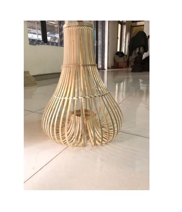 New trend Handmade Wicker Rattan hang light Bamboo Pendant Lamp/ Natural bamboo lamp// Ms. Rachel: +84896436456