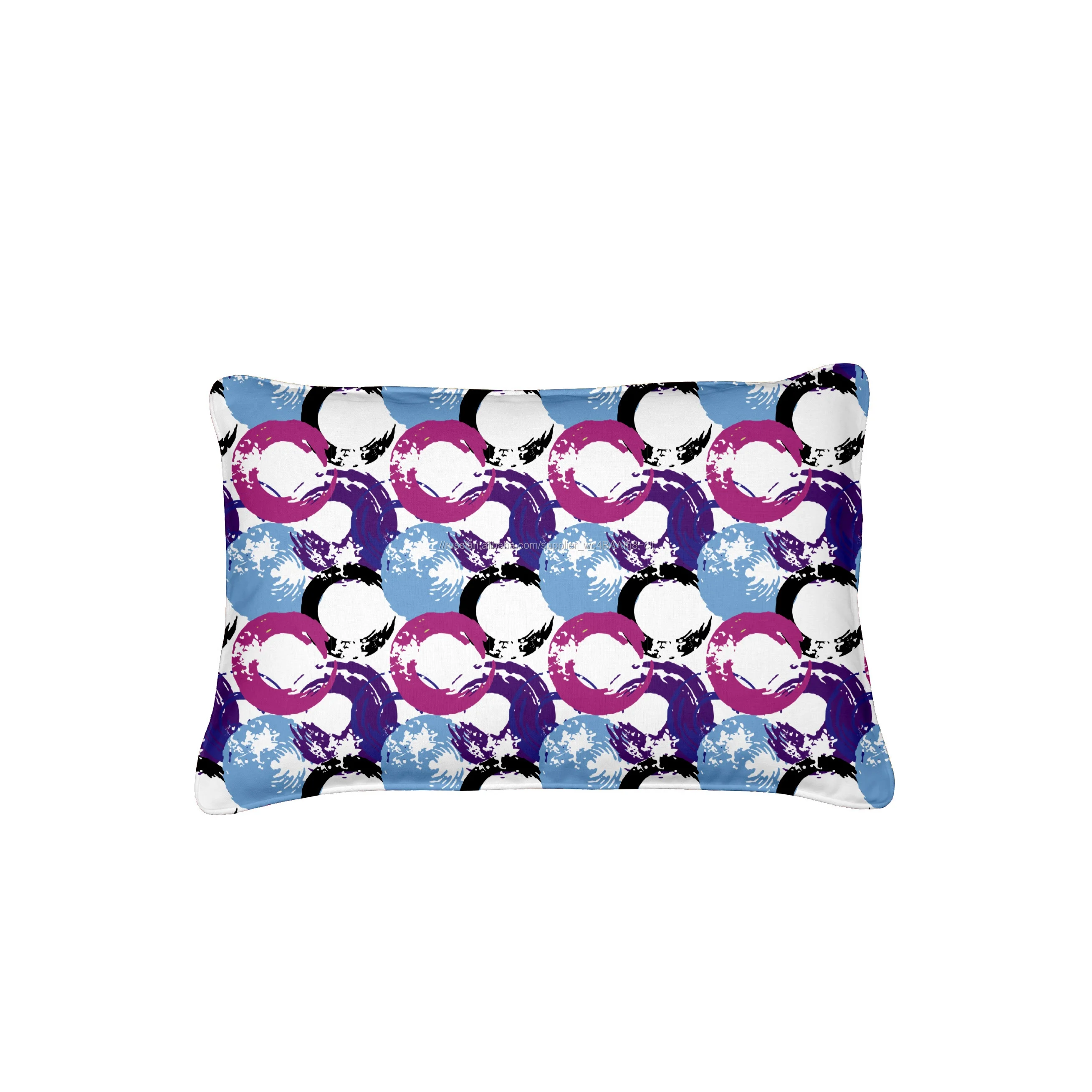 Trendy Custom Printed 100% Cotton Pillow Cover