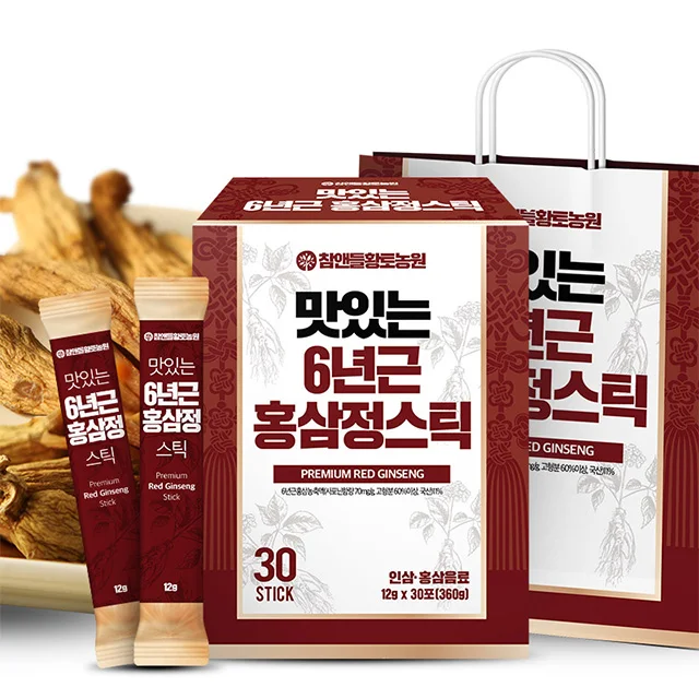 
Premium Delicious Six-year old Red Ginseng Stick made in Korea 