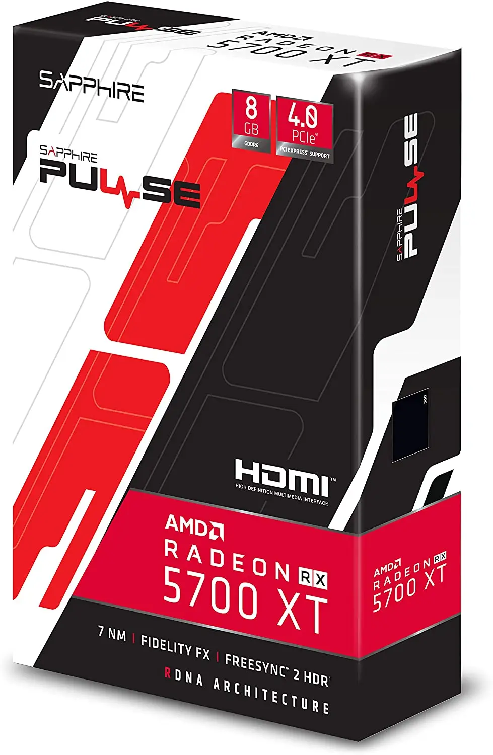 Для ASUS DUAL RX 5500 XT 8 Гб видеокарты ПК с сенсорным экраном 128bit GDDR6 для горнодобывающей установка и игровым gpu rx 550xt