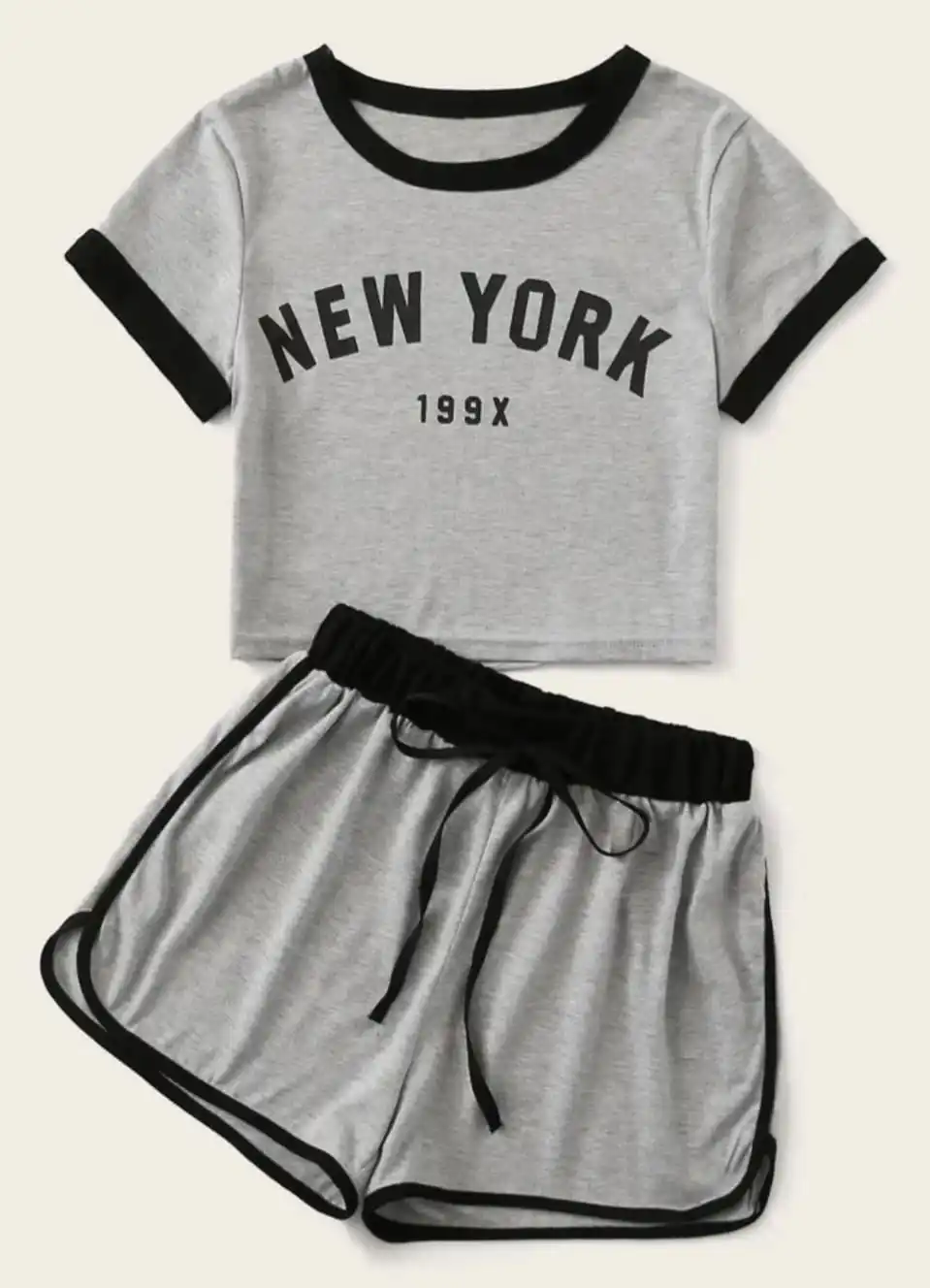 New T Shirt with Matching Shorts Clothes Makers Wholesale Color Sleepwear 2022 Fully Customized Custom Brand Short Sleeve BD
