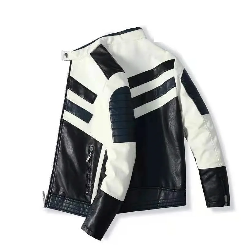Bulk Jacket Leather For Men Motorcyclist Man Jacket For Winter