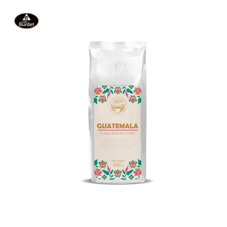 2021 Hot Selling Taste Private Label 500gm Guatemala Whole Bean Coffee at Least Price