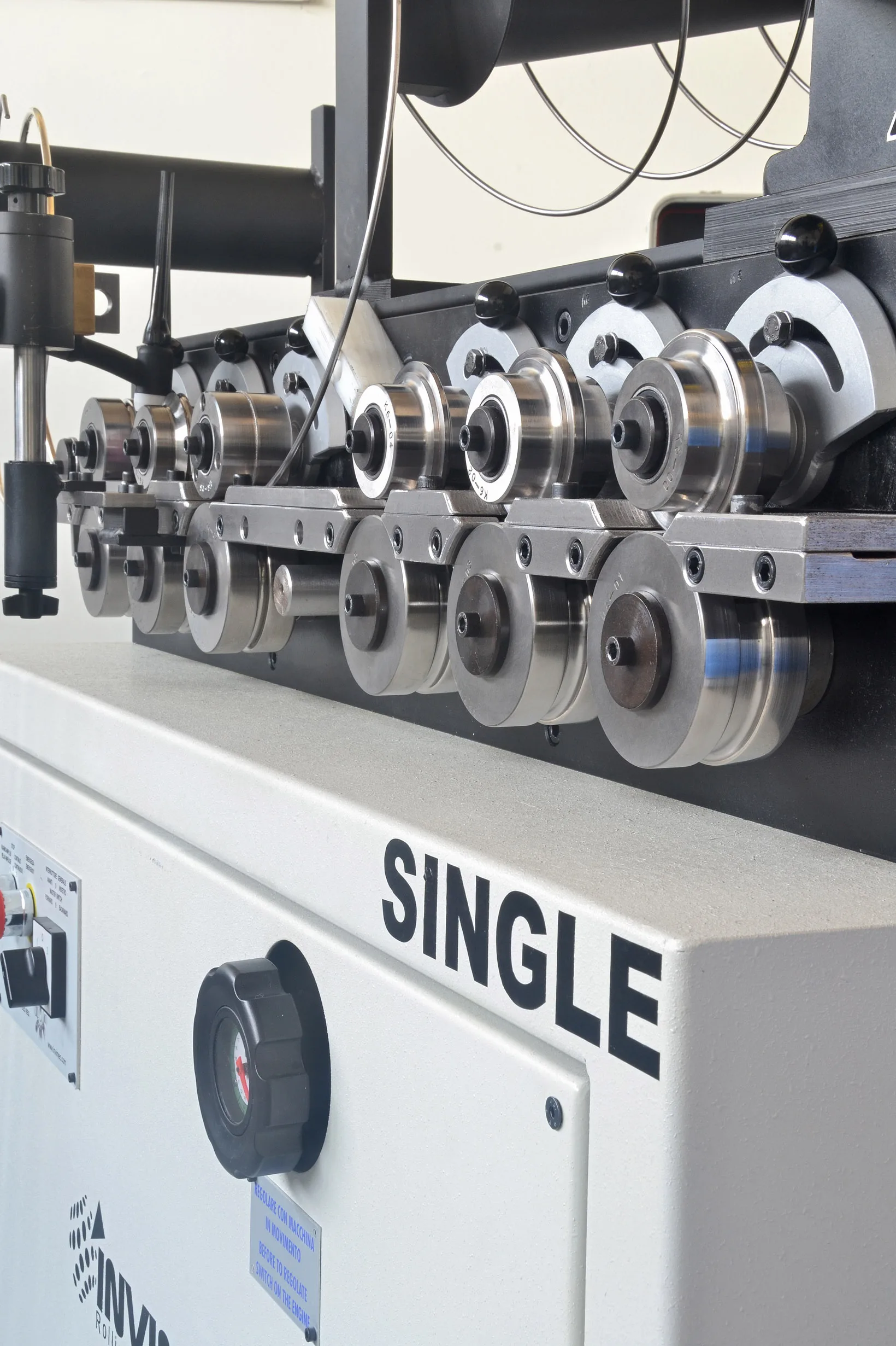 MADE IN ITALY SINGLE TUBE FORMING MACHINE FOR WELDING TUBE FOR  PRECIOUS METALS