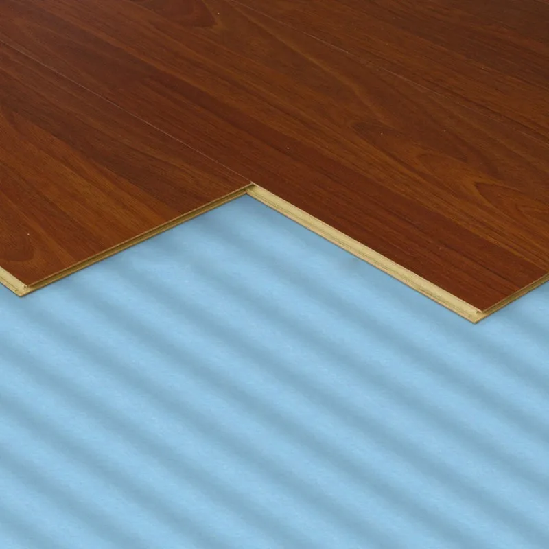 In Stock waterproofing EPE poured floor underlayment with blue film