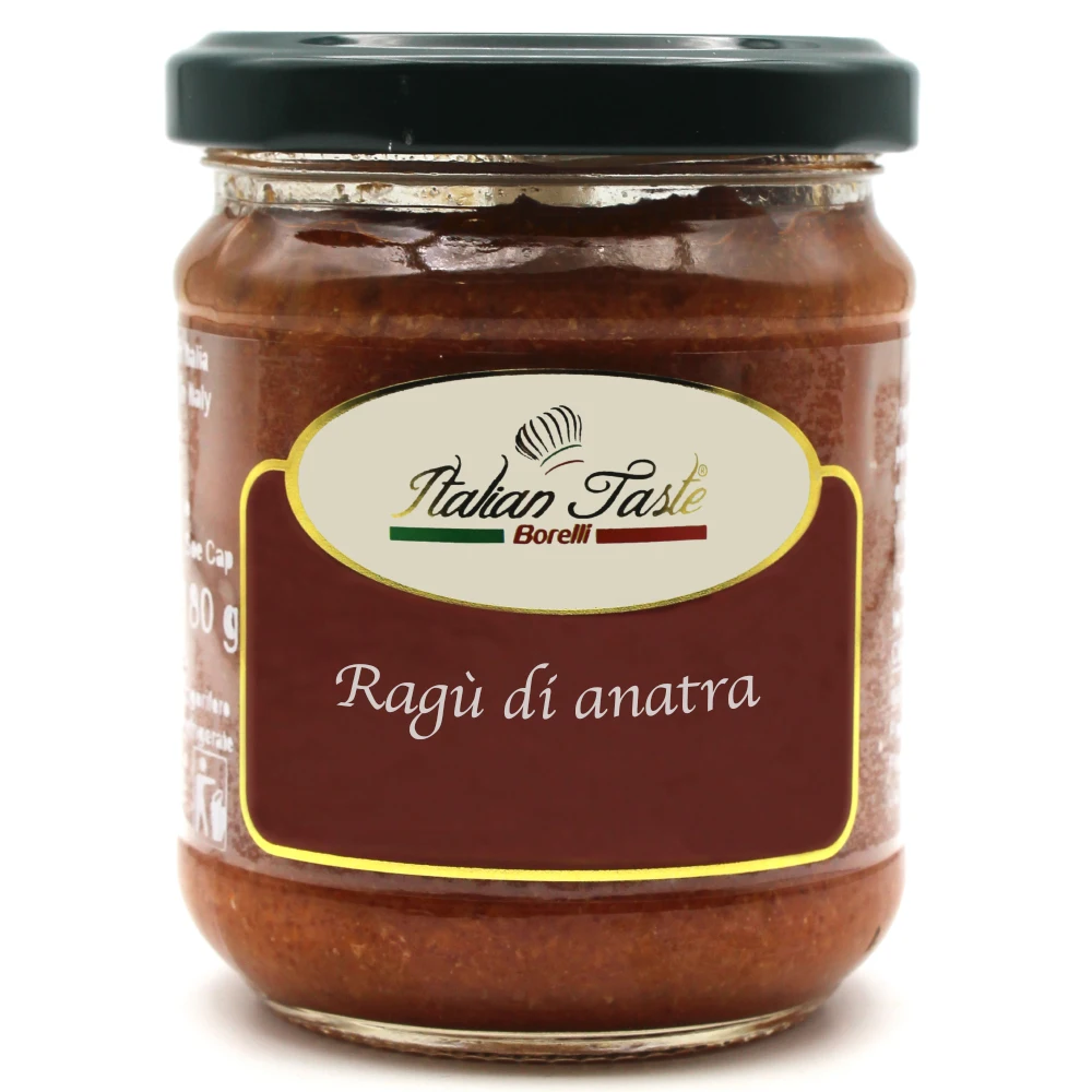 High quality 180 g Duck meat pasta sauce NO GMO wholesale retail Italian pasta sauce for pasta