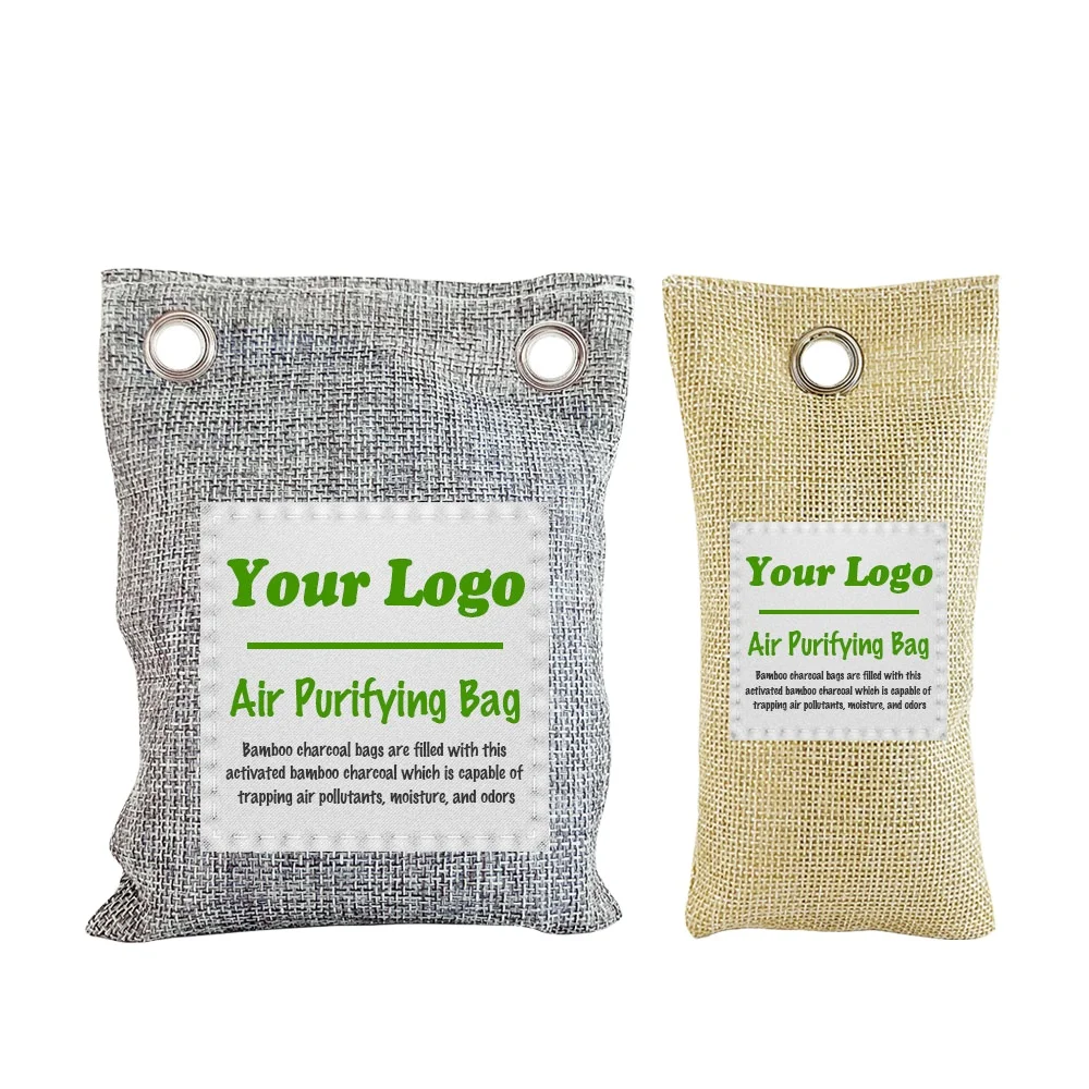 OEM Activated Bamboo Charcoal Bag Coconut Charcoal Air Purifying Bag Bamboo Charcoal Air Purifier Bag Home Deodorants
