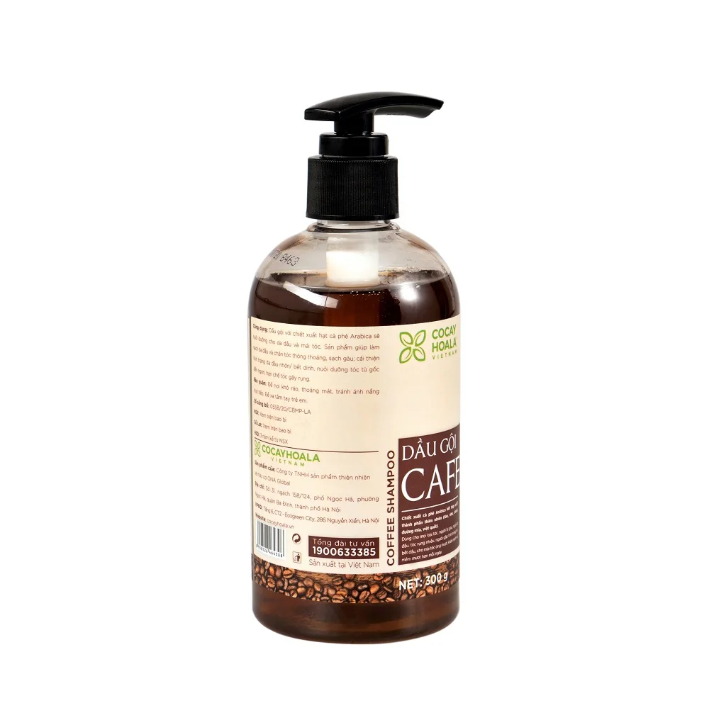Coffee Shampoo Smoothing Moisturizing Straightening Color Protecting Cheap Price Low MOQ Best Quality Brand