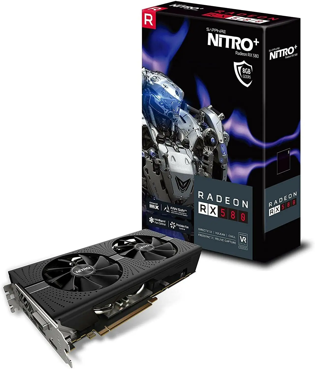 Wholesale New Price For Sapphire Radeon NITRO Rx 580 8GB GDDR5 256 bit Graphics Card