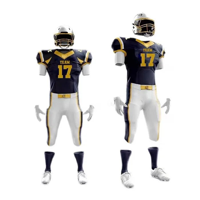 Professional American Football Uniform Made Custom sublimation american football uniform american football jersey breathable