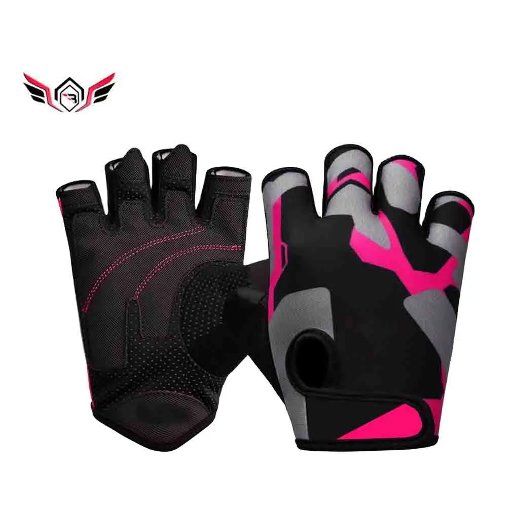 New high quality cotton/polyester Cycling Gloves,Bike Mountain Breathable Half Finger Bicycle Glove