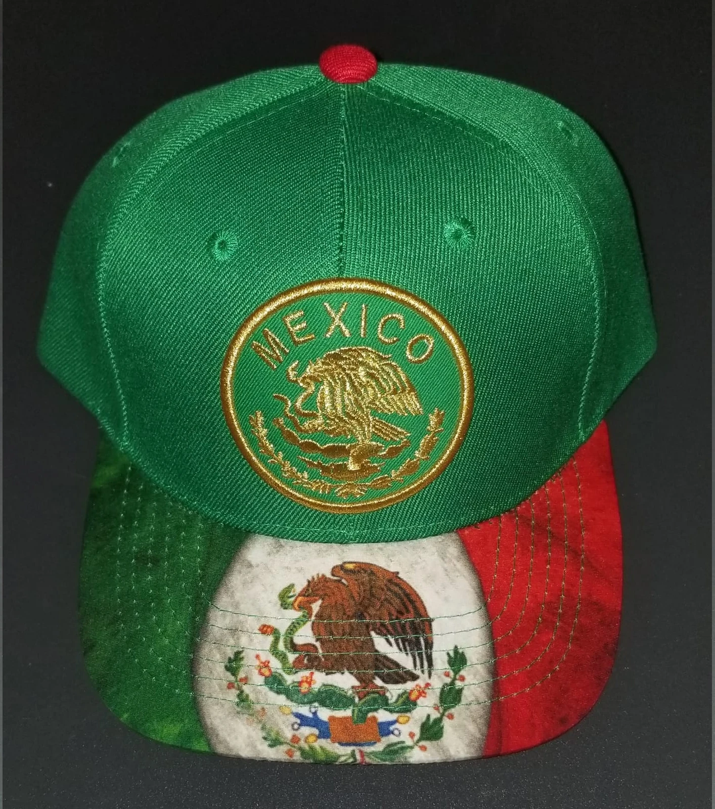 Бейсболка с вышивкой и флагом Мексики, модная Повседневная Панама в стиле хип-хоп, бейсболка с плоским козырьком