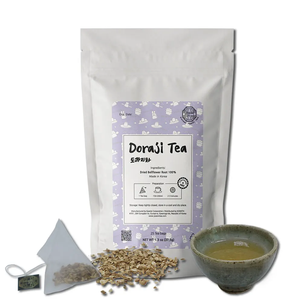 Корейский здоровый имбирный чай, чай из корня воздушного цветка в пирамиде, чайные пакетики с треугольным фильтром, Сделано в Корее